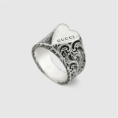 how much is the gucci heart ring|heart gucci ring gucci store.